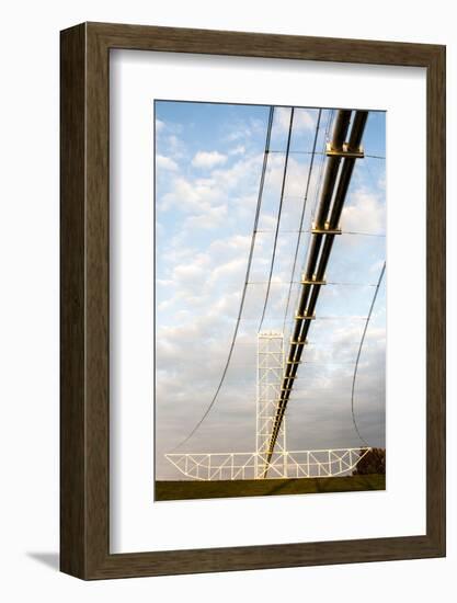 Natural Gas Pipeline, Melville, Atchafalaya Basin, Louisiana, USA-Alison Jones-Framed Photographic Print