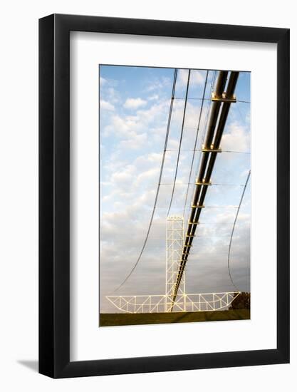 Natural Gas Pipeline, Melville, Atchafalaya Basin, Louisiana, USA-Alison Jones-Framed Photographic Print