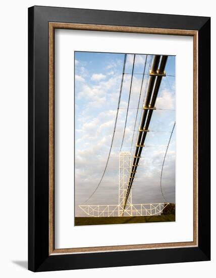 Natural Gas Pipeline, Melville, Atchafalaya Basin, Louisiana, USA-Alison Jones-Framed Photographic Print