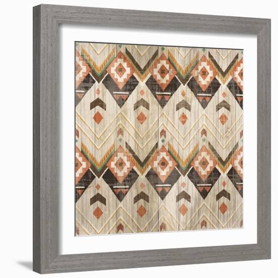 Natural History Lodge Southwest Pattern VI-Wild Apple Portfolio-Framed Art Print