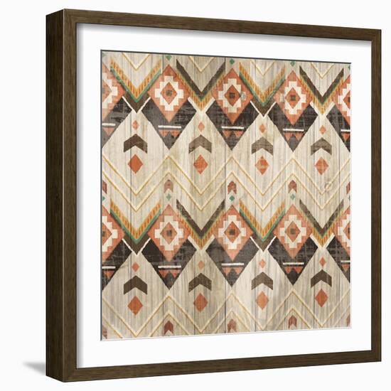 Natural History Lodge Southwest Pattern VI-Wild Apple Portfolio-Framed Art Print