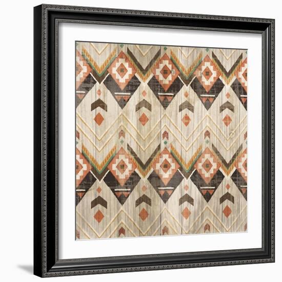 Natural History Lodge Southwest Pattern VI-Wild Apple Portfolio-Framed Art Print