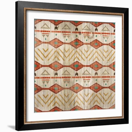 Natural History Lodge Southwest Pattern VII-Wild Apple Portfolio-Framed Art Print