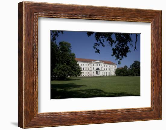 Natural History Museum Seen from Orczy-Kert Park, Budapest, Hungary, Europe-Julian Pottage-Framed Photographic Print