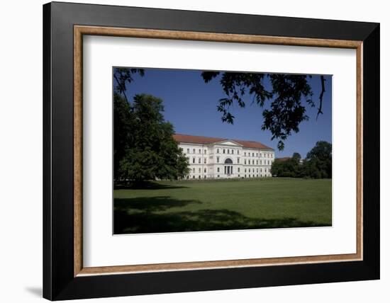 Natural History Museum Seen from Orczy-Kert Park, Budapest, Hungary, Europe-Julian Pottage-Framed Photographic Print