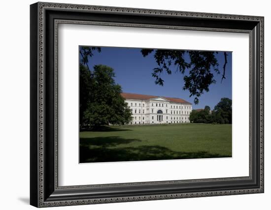 Natural History Museum Seen from Orczy-Kert Park, Budapest, Hungary, Europe-Julian Pottage-Framed Photographic Print