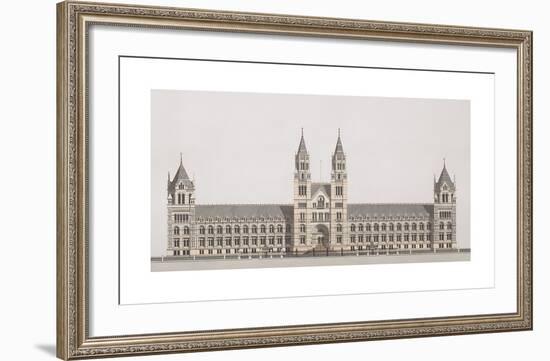 Natural History Museum-Andras Kaldor-Framed Premium Giclee Print