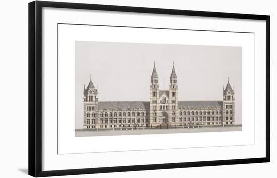 Natural History Museum-Andras Kaldor-Framed Premium Giclee Print