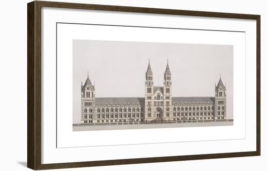 Natural History Museum-Andras Kaldor-Framed Premium Giclee Print