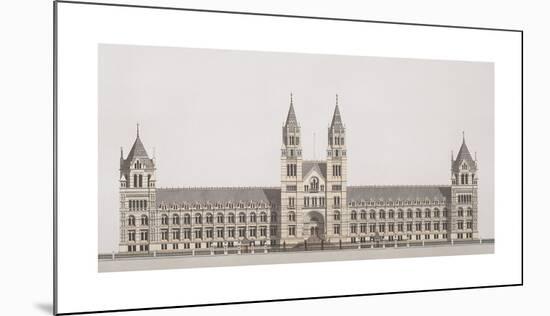 Natural History Museum-Andras Kaldor-Mounted Premium Giclee Print