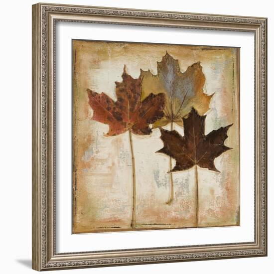 Natural Leaves III-Patricia Pinto-Framed Premium Giclee Print