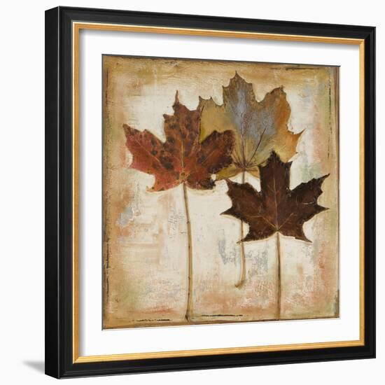 Natural Leaves III-Patricia Pinto-Framed Premium Giclee Print