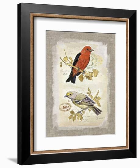 Natural Life, Feathered Friends-Chad Barrett-Framed Art Print