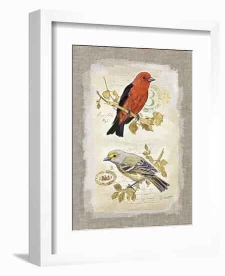 Natural Life, Feathered Friends-Chad Barrett-Framed Art Print