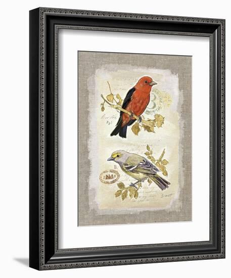 Natural Life, Feathered Friends-Chad Barrett-Framed Art Print