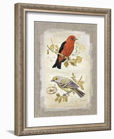 Natural Life, Feathered Friends-Chad Barrett-Framed Art Print