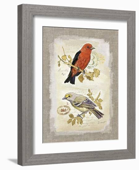 Natural Life, Feathered Friends-Chad Barrett-Framed Art Print