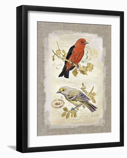 Natural Life, Feathered Friends-Chad Barrett-Framed Art Print