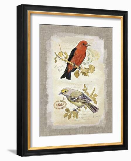 Natural Life, Feathered Friends-Chad Barrett-Framed Art Print