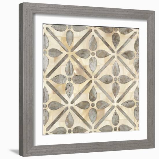 Natural Moroccan Tile 1-Hope Smith-Framed Art Print