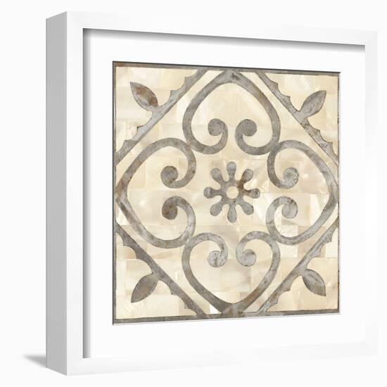 Natural Moroccan Tile 2-Hope Smith-Framed Art Print