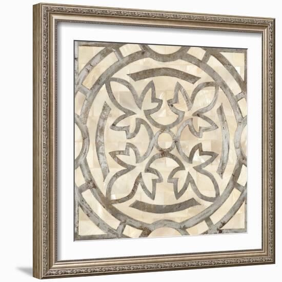 Natural Moroccan Tile 3-Hope Smith-Framed Art Print