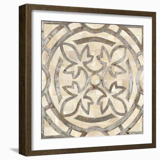 Natural Moroccan Tile 3-Hope Smith-Framed Art Print