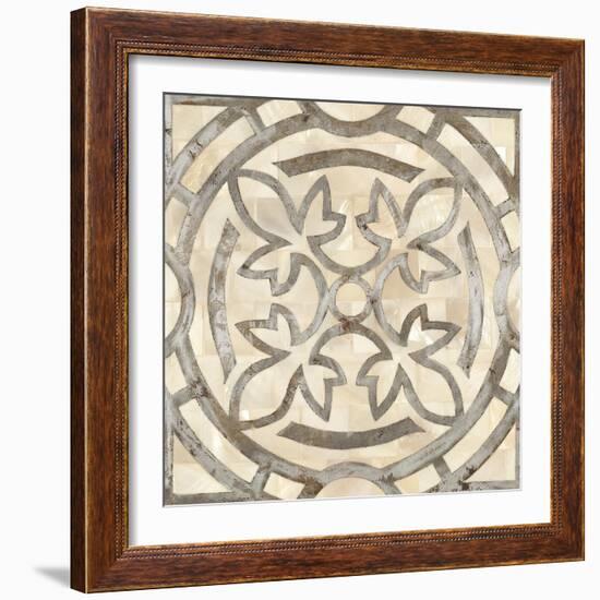 Natural Moroccan Tile 3-Hope Smith-Framed Art Print