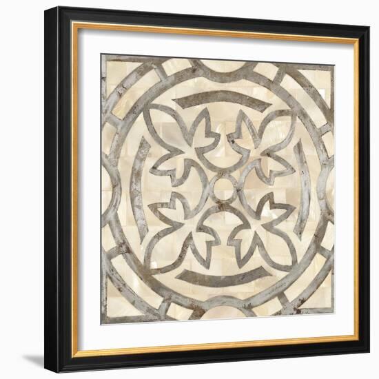 Natural Moroccan Tile 3-Hope Smith-Framed Art Print