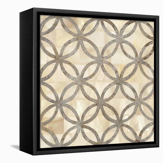 Natural Moroccan Tile 4-Hope Smith-Framed Stretched Canvas