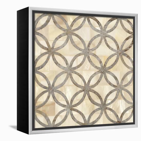 Natural Moroccan Tile 4-Hope Smith-Framed Stretched Canvas