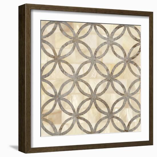 Natural Moroccan Tile 4-Hope Smith-Framed Art Print