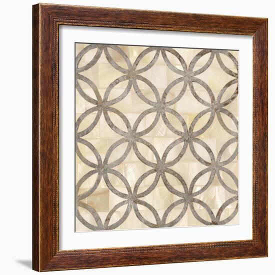 Natural Moroccan Tile 4-Hope Smith-Framed Art Print