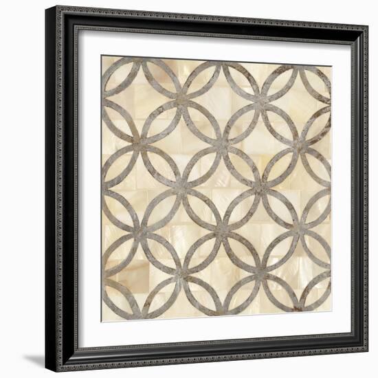 Natural Moroccan Tile 4-Hope Smith-Framed Art Print