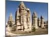 Natural Pinnacles in Volcanic Ash, Zemi Valley, Goreme, Cappadocia, Anatolia, Turkey Minor, Eurasia-Tony Waltham-Mounted Photographic Print