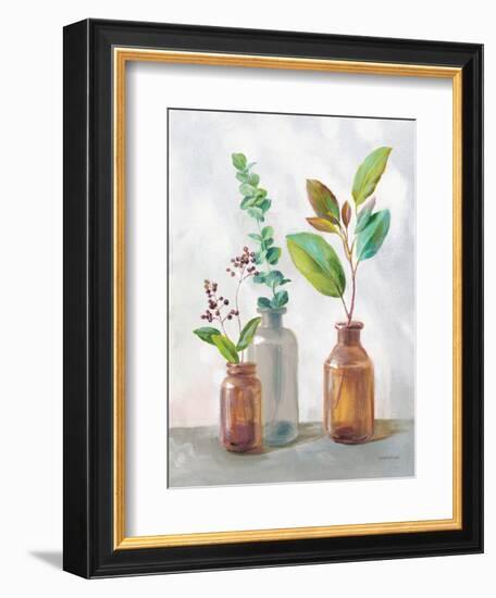 Natural Riches III Charcoal-Danhui Nai-Framed Premium Giclee Print