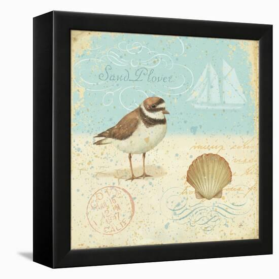 Natural Seashore I-Daphne Brissonnet-Framed Stretched Canvas