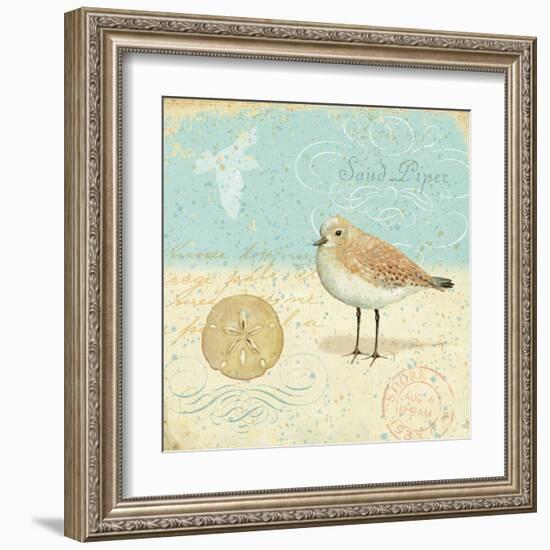 Natural Seashore II-Daphne Brissonnet-Framed Art Print