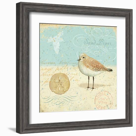 Natural Seashore II-Daphne Brissonnet-Framed Art Print