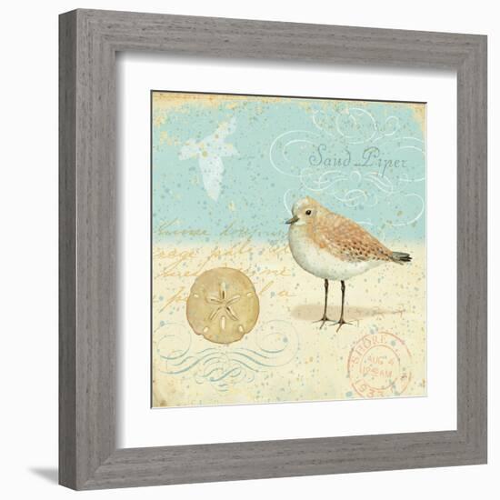 Natural Seashore II-Daphne Brissonnet-Framed Art Print