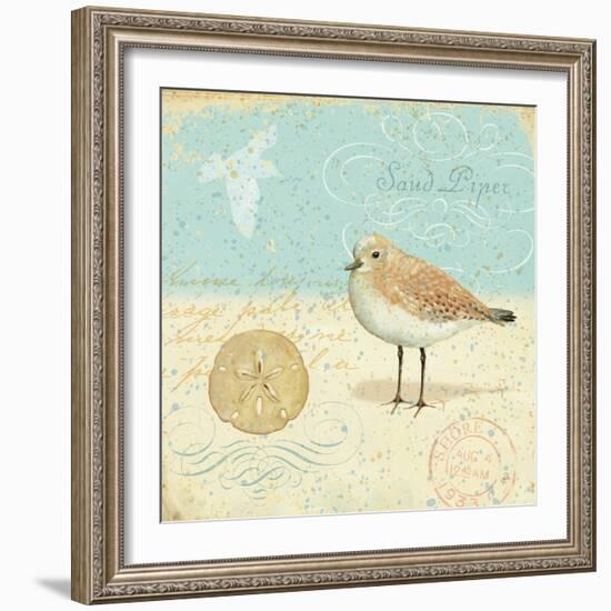 Natural Seashore II-Daphne Brissonnet-Framed Art Print