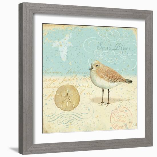 Natural Seashore II-Daphne Brissonnet-Framed Art Print