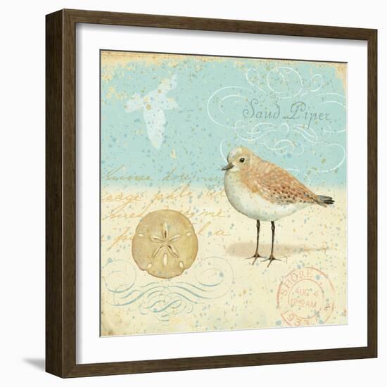 Natural Seashore II-Daphne Brissonnet-Framed Art Print