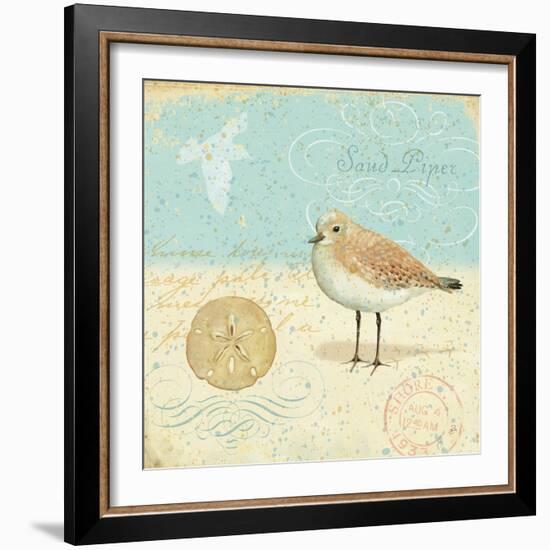 Natural Seashore II-Daphne Brissonnet-Framed Art Print