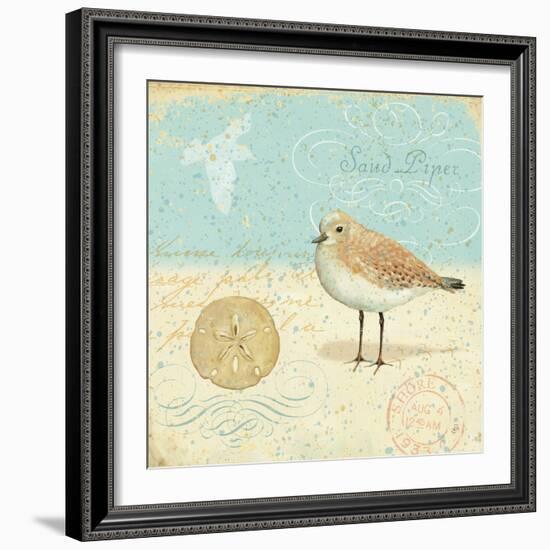 Natural Seashore II-Daphne Brissonnet-Framed Art Print