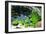 Natural Stone Pond as Landscaping Design Element-elenathewise-Framed Photographic Print