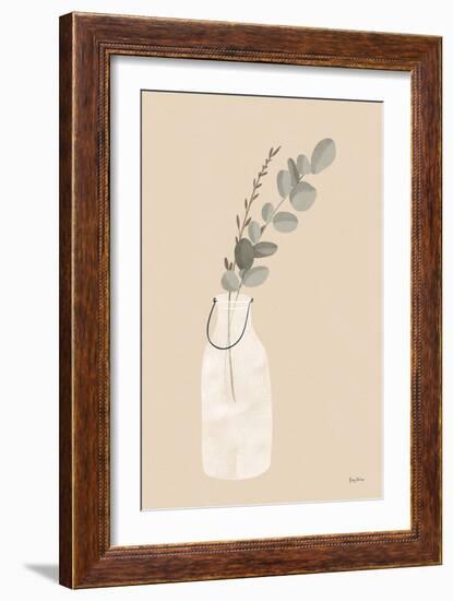 Natural Vessels I Tan-Becky Thorns-Framed Art Print