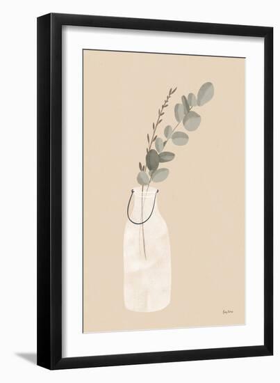 Natural Vessels I Tan-Becky Thorns-Framed Art Print