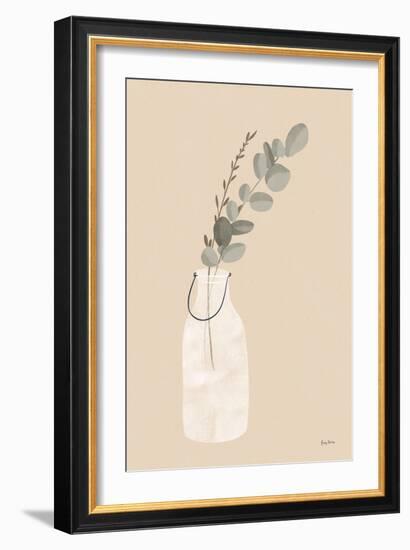 Natural Vessels I Tan-Becky Thorns-Framed Art Print