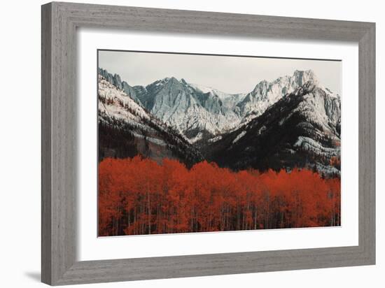 Nature and Mountain-Irene Suchocki-Framed Giclee Print